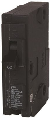 Siemens D160 Circuit Breaker, Qo Replacement, 60 Amp, Single Pole