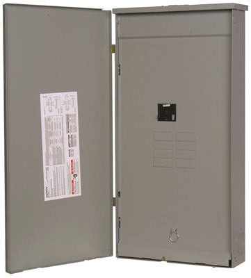 Siemens Outdoor Trailer Panel Load Center, 9 Spaces, 16 Circuits, 200 Amp, Main Breaker, Copper Bus Bars