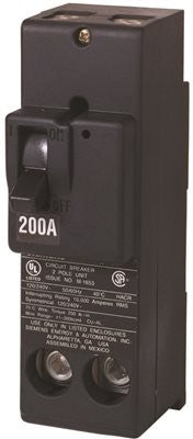 Murray Mpd2200 Circuit Breaker, 200 Amp, 2 Pole, 240 Volt