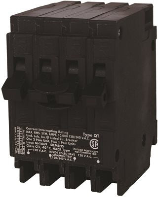 Murray Mp21515 Circuit Breaker, One 15 Amp Double Pole, Two 15 Amp Single Poles