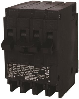 Murray Mp22015 Circuit Breaker, One 20 Amp Double Pole, Two 15 Amp Single Poles