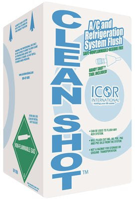 Icor International Cleanshot&trade; A-c And Refrigeration System Flush With Handy Shot Tool, 5 Lb. Cylinder