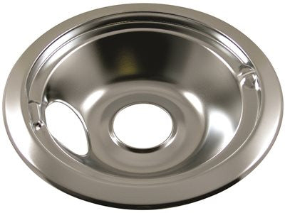 Electric Range Drip Pan Fits Hotpoint&reg; #wb31m15, #wb32x5076, #wb31x5011, And #wb31t10011, Chrome, 8 In.