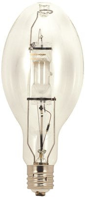 Satco Metal Halide Lamp Ed28, 400 Watt, Mogul Base, Clear, Universal Burn Position