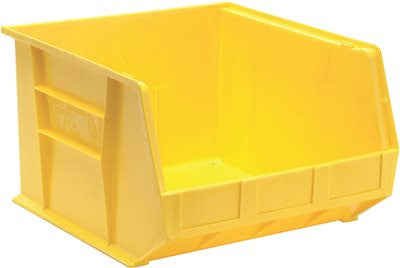 Quantum Storage Systems Stack And Hang Bin, 18 X 16-1-2 In. X 11 In., Yellow