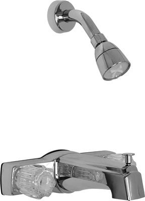 Proplus&trade; Bathtub And Shower Faucet With Diverter And Non-metallic Waterways