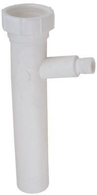 Durapro&trade; Pvc Dishwasher Tailpiece, 1-1-2 X 8 In.