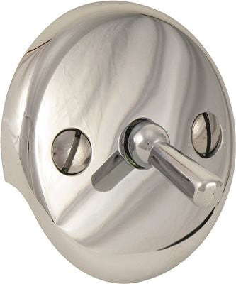 Bath Drain With Trip Lever Face Plate Brushed Nickel