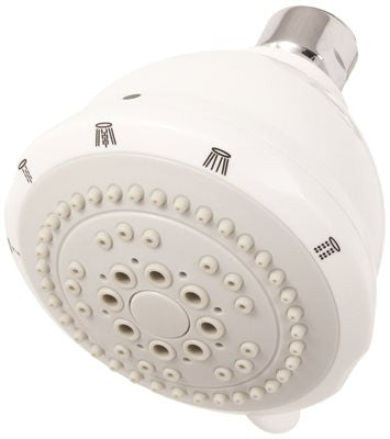 Premier Shower Head 5 Function White, 2.5 Gpm