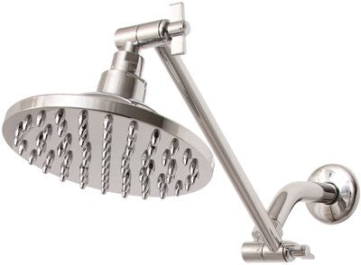 Premier Sunflower Shower Head 6" Face 60 Jets, 2.5 Gpm