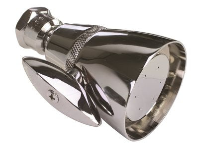 Shower Head Heavy-duty 2-1-4" Chrome Plated Brass, 2.5 Gpm