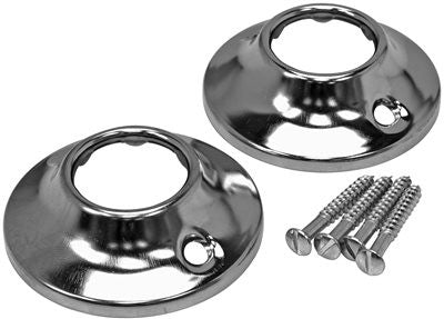 Shower Rod Flange, Chrome Plated With Screws