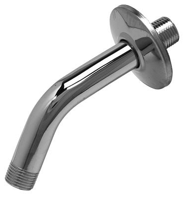 Proplus Shower Arm With Flange 6 In. Chrome Plated Brass