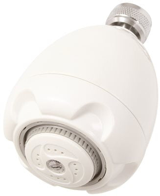 Premier Shower Head 2.0 Gpm White Water Saving