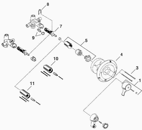 Moen Stop Tube Kit 96987