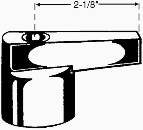 Tub And Shower Handle For Sayco, Cold