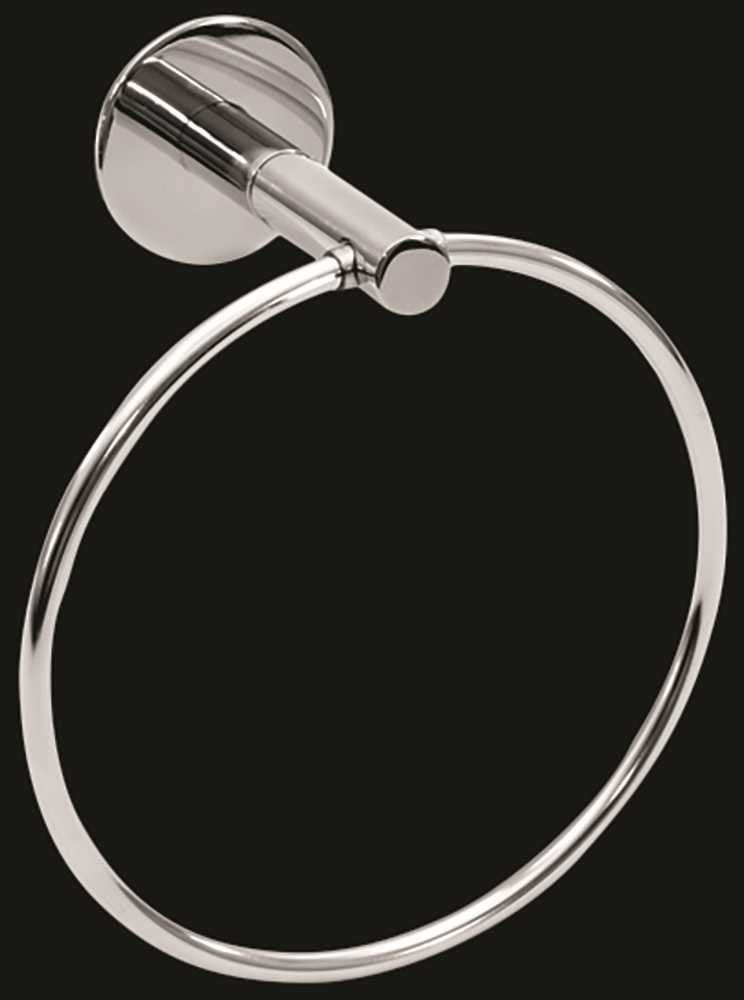 Wingits Modern Elegance&trade; Towel Ring, Polished Stainless Steel