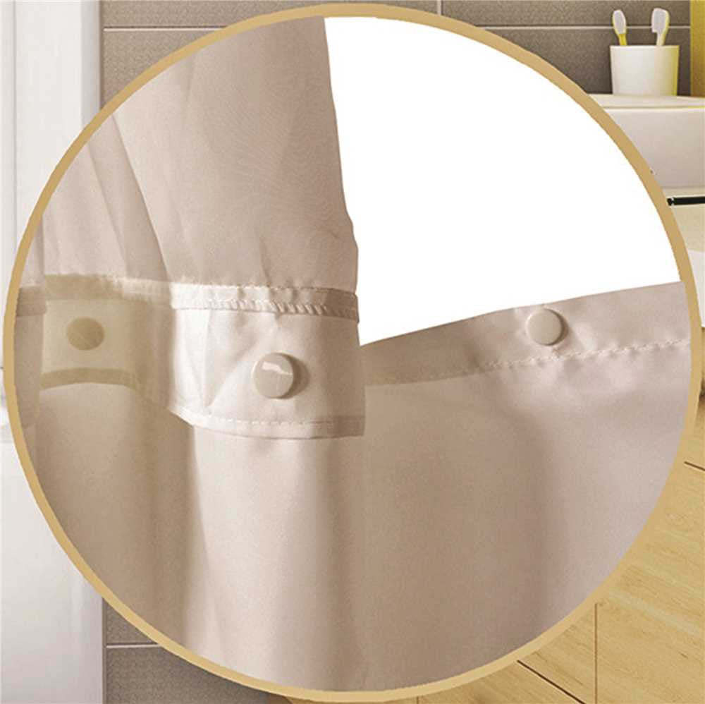 Wingints Prehook&reg; Snap Out Liner For Duet Shower Curtain, 150 Denier Polyester, 71 In. X 57 In., White