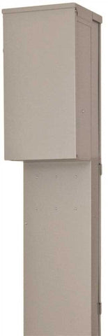 Siemens Power Outlet Panel With Receptacles, Unmetered, Pedestal Mount, 125 Amp Main Lug, 14-50r, Tt30r, 5-20r2gfi