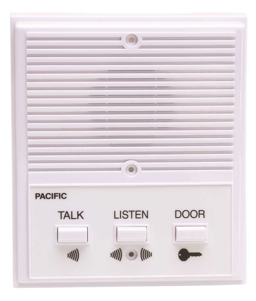 Pacific Electronics Single Entrance Intercom System, 6 Wire