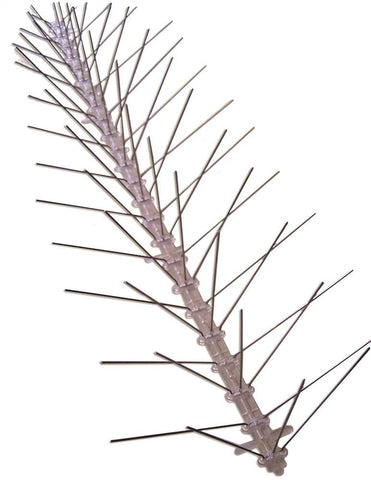 Bird X Bird Spikes, Stainless Steel, Regular Width, 24 Ft.