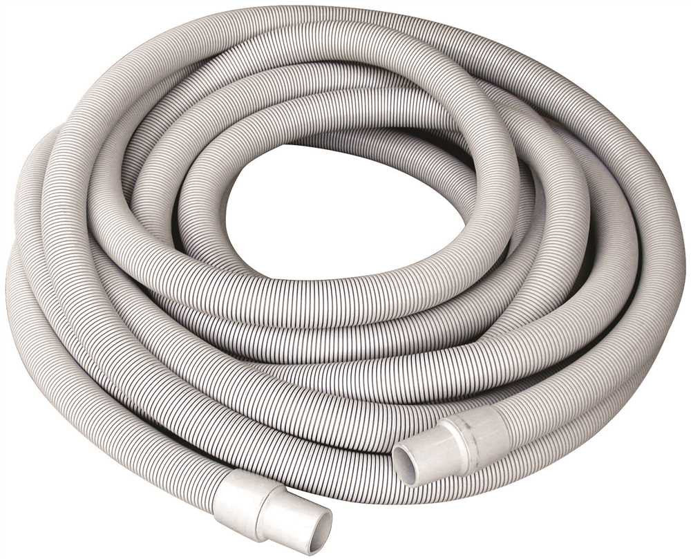 Vacuum Hose Leader With Cuffs, 1.25 In. X 50 Ft.