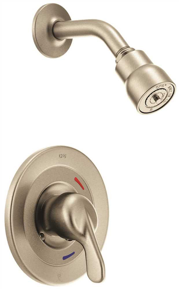 Cfg Cornerstone&reg; Single Handle Shower Only Cycling Trim, Brushed Nickel