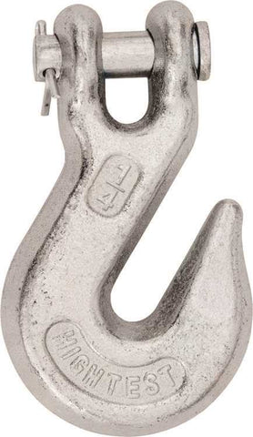 Grab Hook, Clevis, 1-4 In.