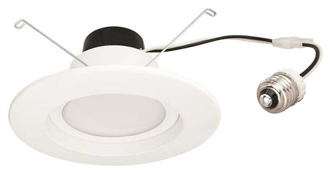 Tcp 12 Watt Retrofit Led Downlight, Fits 6 In. Can Light, Dimmable, Medium Base, 650 Lumens, 2700k