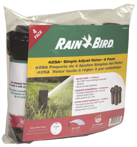 Rain Bird Heavy-duty Simple Adjust Rotor, 4 Pack