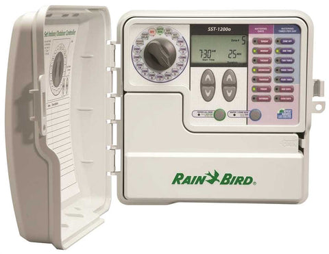 Rain Bird Simple To Set Timer, Indoor-outdoor, 12 Zone