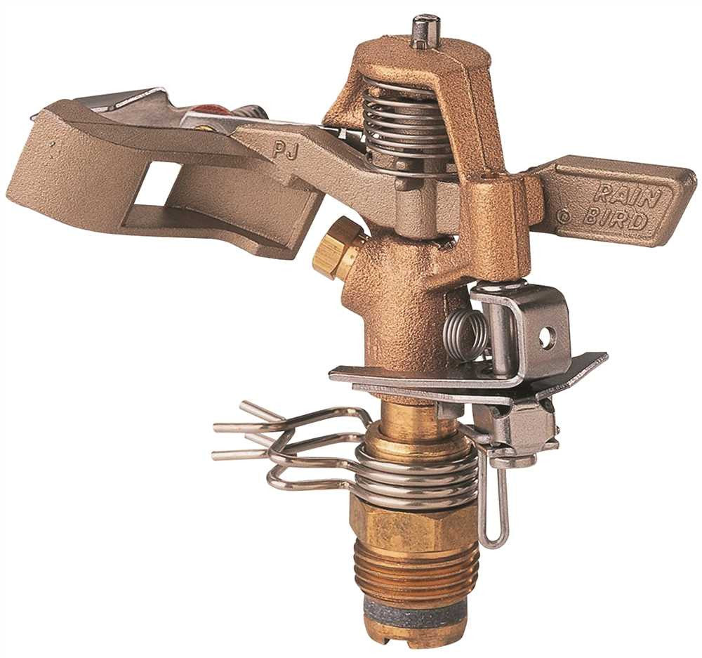 Rain Bird Brass Impact Sprinkler, 42 Ft. - 51 Ft.