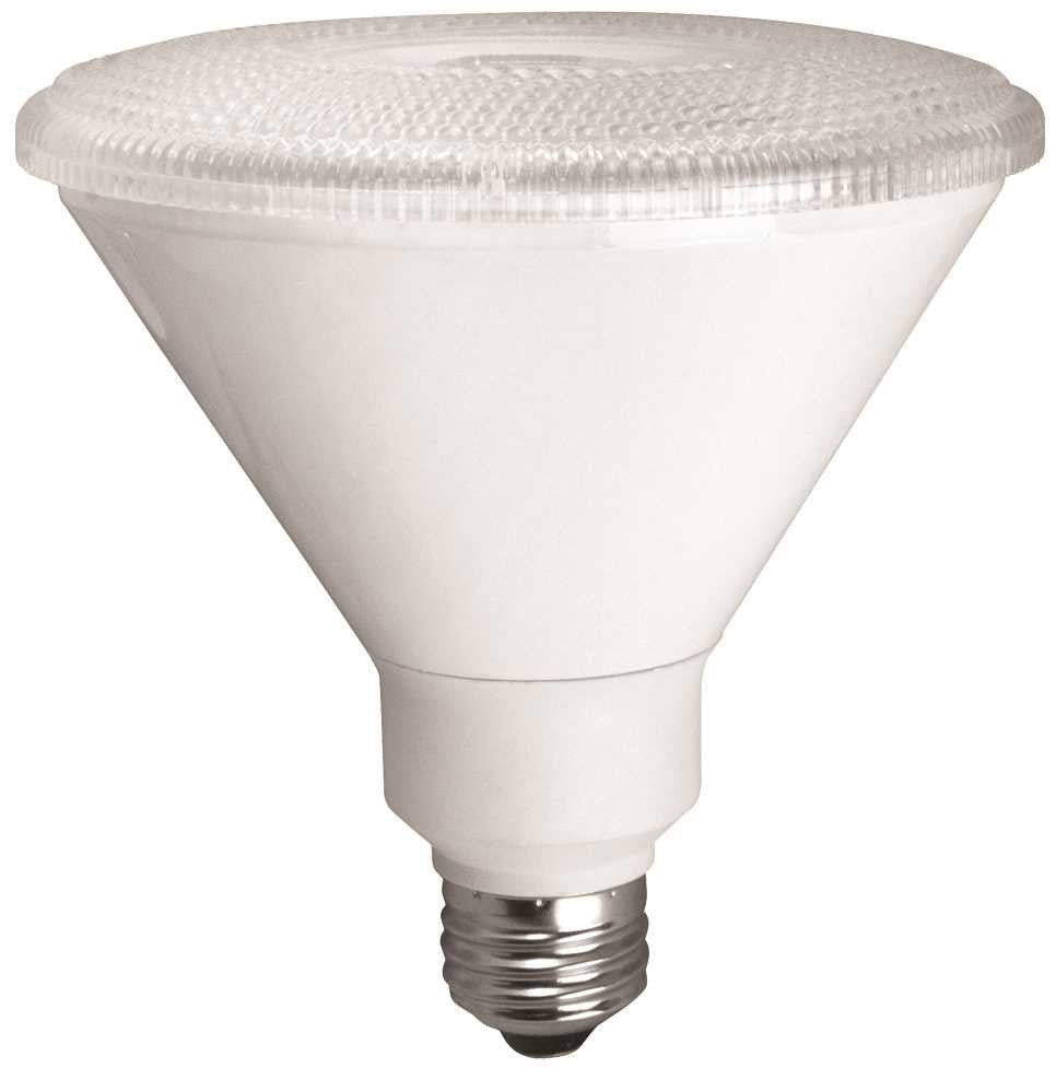 Tcp Elite 19 Watt Par38 Led Lamp, Wet Location, 40 Degree Flood, Non-dimmable, Medium Base, 1200 Lumens, 2700k