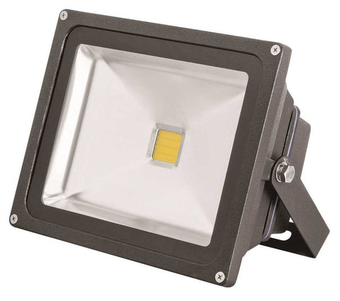 Monument Led Floodlight With Aluminum Housing, Bronze, 3-3-8x4-1-2x2-15-16 In., 1 30-watt Lamp (included)