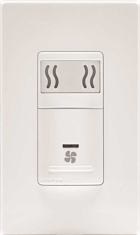 Humidity Sensor And Fan Control, White