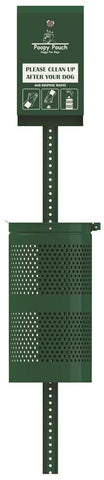 Poopy Pouch Pet Waste Header Bag Dispenser, Hunter Green