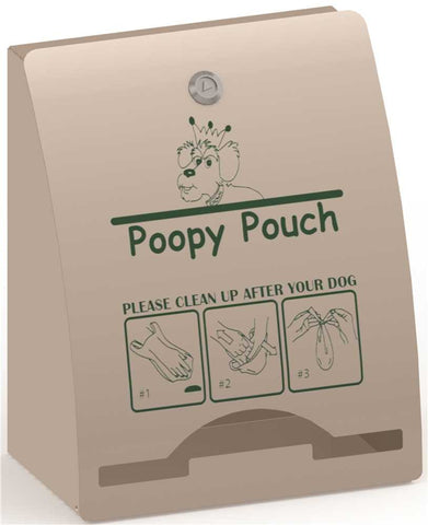 Poopy Pouch Express Pet Waste Bag Dispenser, Hunter Green