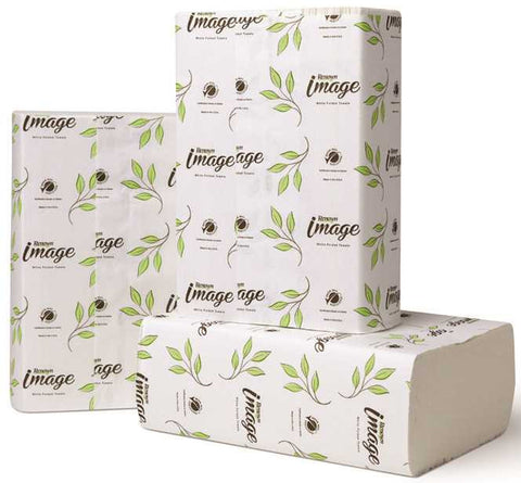 Renown&reg; Image Multifold Paper Towels, Bright White, 9.13x9.5 In., 12 250-count Packs Per Case