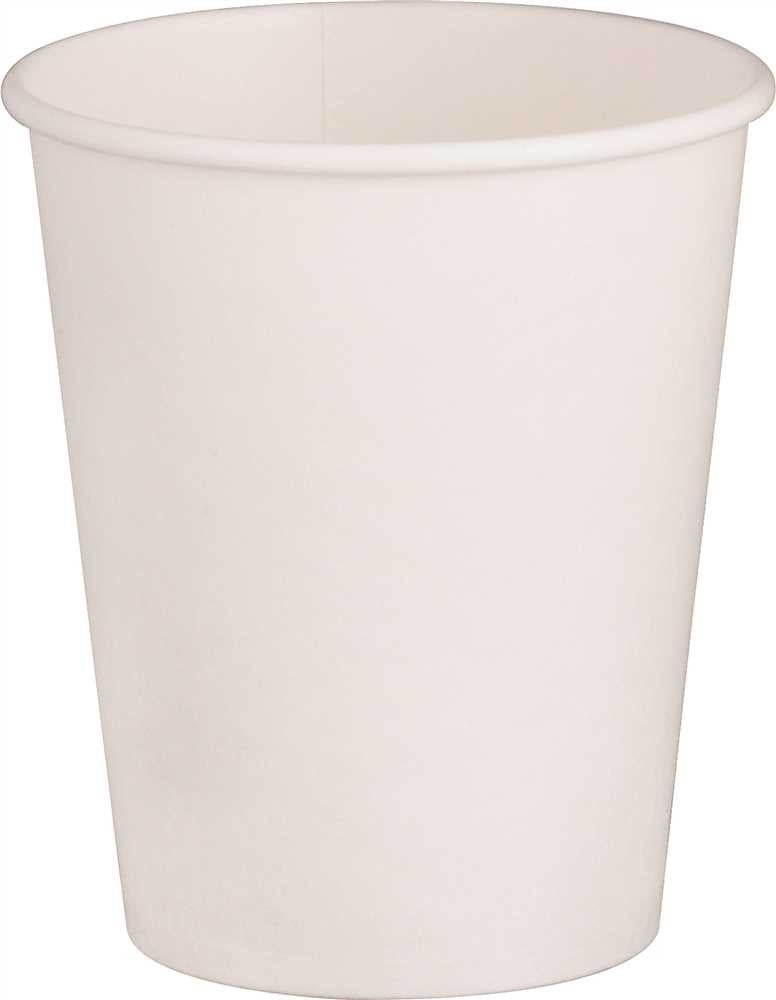 Renown&reg; Single-sided Pe-lined Paper Hot Drink Cups, White, 4 Oz.