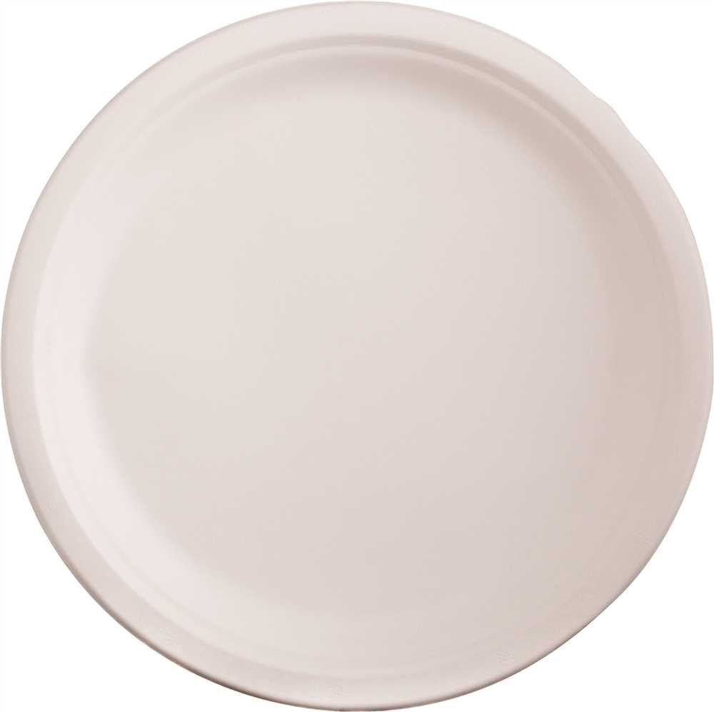 Renown&reg; Select Plate Compostable 10" 500 Per Case