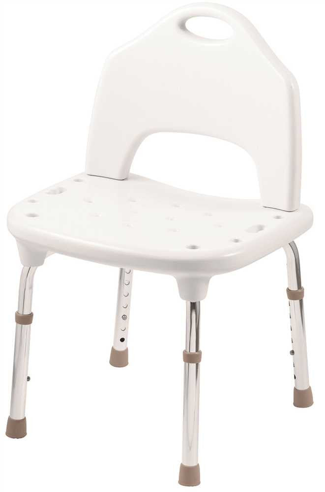 Moen Tool Free Shower Chair, White