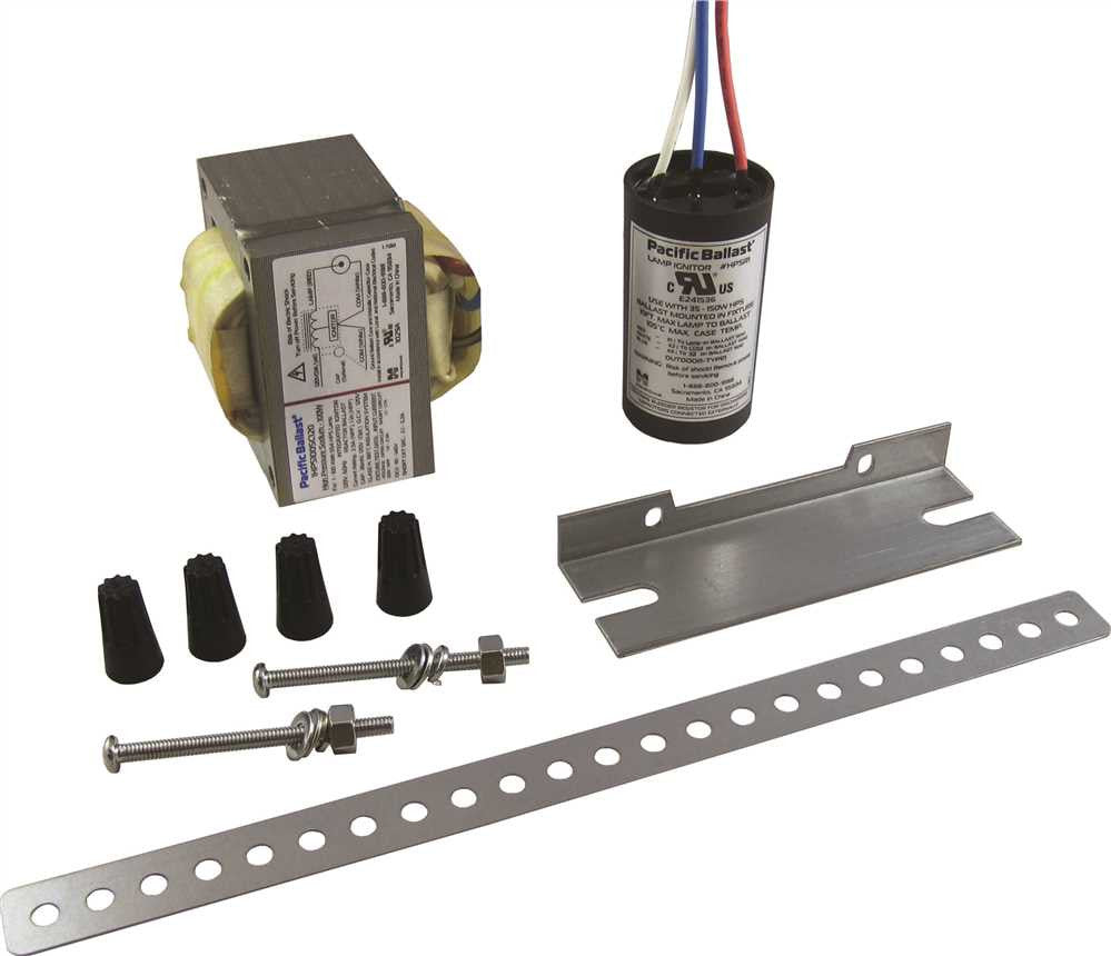 High Pressure Sodium Ballast Kit, 100 Watt