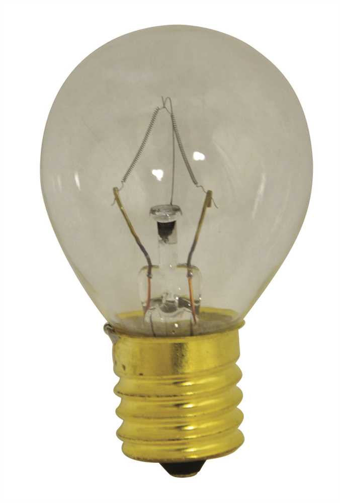 Satco Incandescent Appliance Lamp S11, 40 Watt, Intermediate Base, Clear, 1,500 Average Rated Hours, 20 Per Box