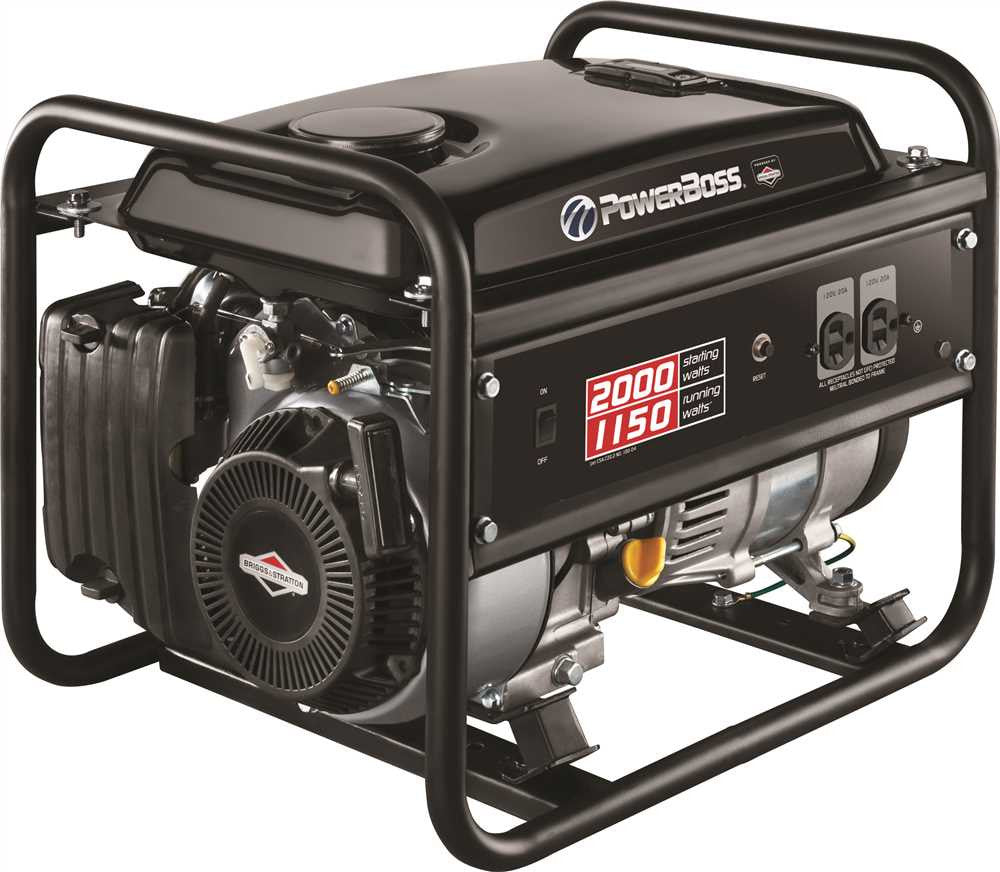 Briggs & Stratton&reg; Powerboss Generator, 1-1-2 Gallons, 120 Volts, 1,150 Watts