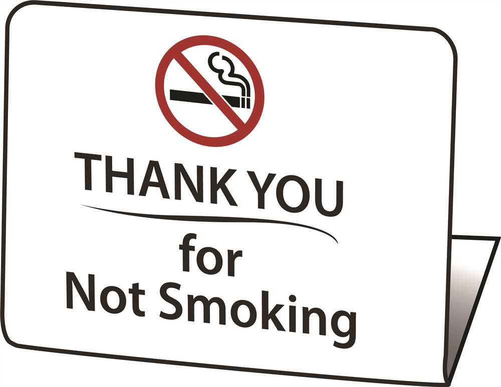 Hy-ko Products&reg; "thank You For Not Smoking" Easel, 50 Per Pack