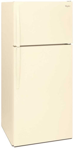 Whirlpool&reg; 16 Cu. Ft. Top-freezer Refrigerator, Bisque, Reversible Door