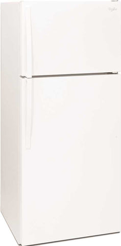 Whirlpool&reg; 16 Cu. Ft. Top-freezer Refrigerator, White, Reversible Door