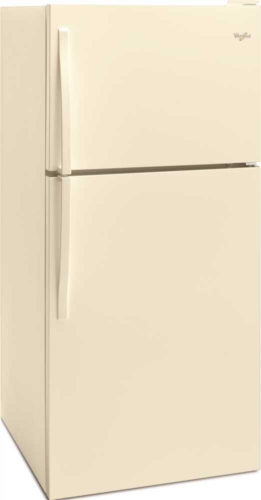 Whirlpool&reg; 18 Cu. Ft. Top-freezer Refrigerator, Bisque,reversible Door