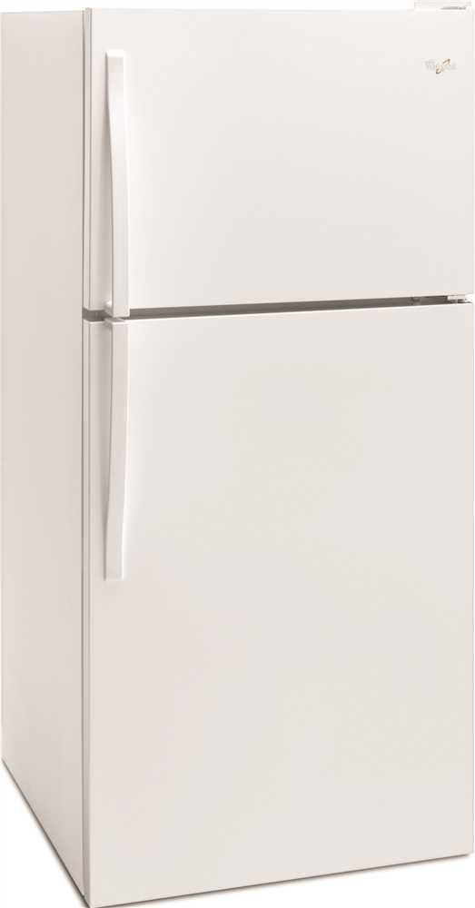 Whirlpool&reg; 18.2 Cu. Ft. Top-freezer Refrigerator, White, Reversible Door