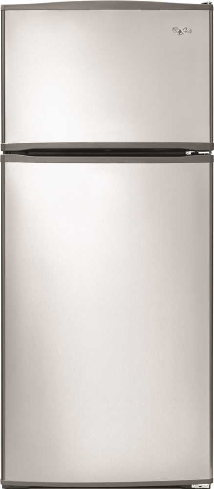 Whirlpool&reg; 16 Cu. Ft. Top-freezer Refrigerator, Stainless Steel, Reversible Door